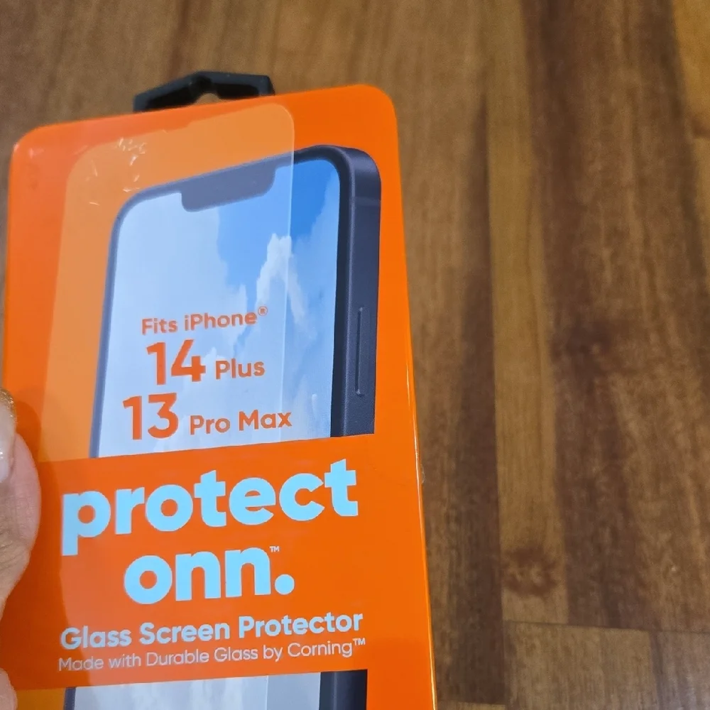 On Running Orange Glass Screen Protector for iPhone 14 Plus and 13 Pro Max NWB